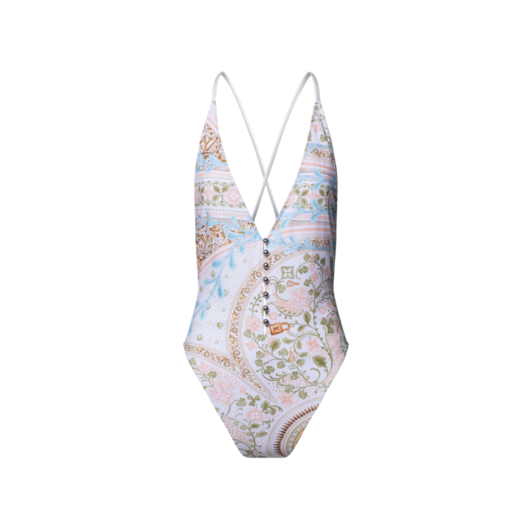 Flower Foulard Swimsuit - Women - Ready-to-Wear | LOUIS VUITTON ®